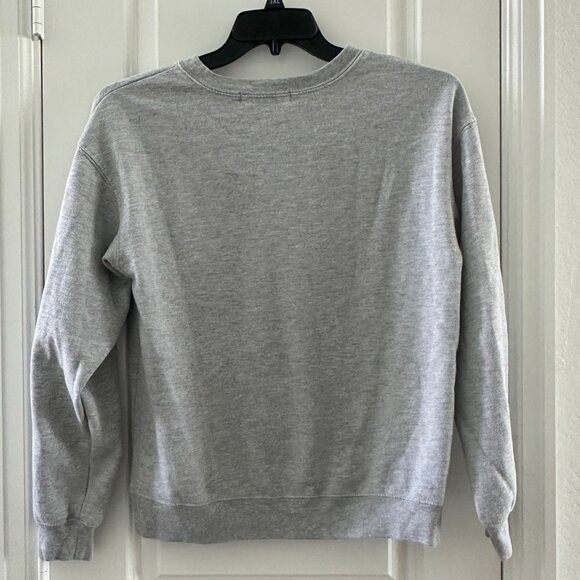 Someone Cares Not Me But Someone Wound Up Gray Graphic Sweatshirt M(7-9) Cotton/ - Picture 2 of 6